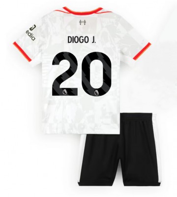 Liverpool Diogo Jota #20 Replica Third Stadium Kit for Kids 2024-25 Short Sleeve (+ pants)